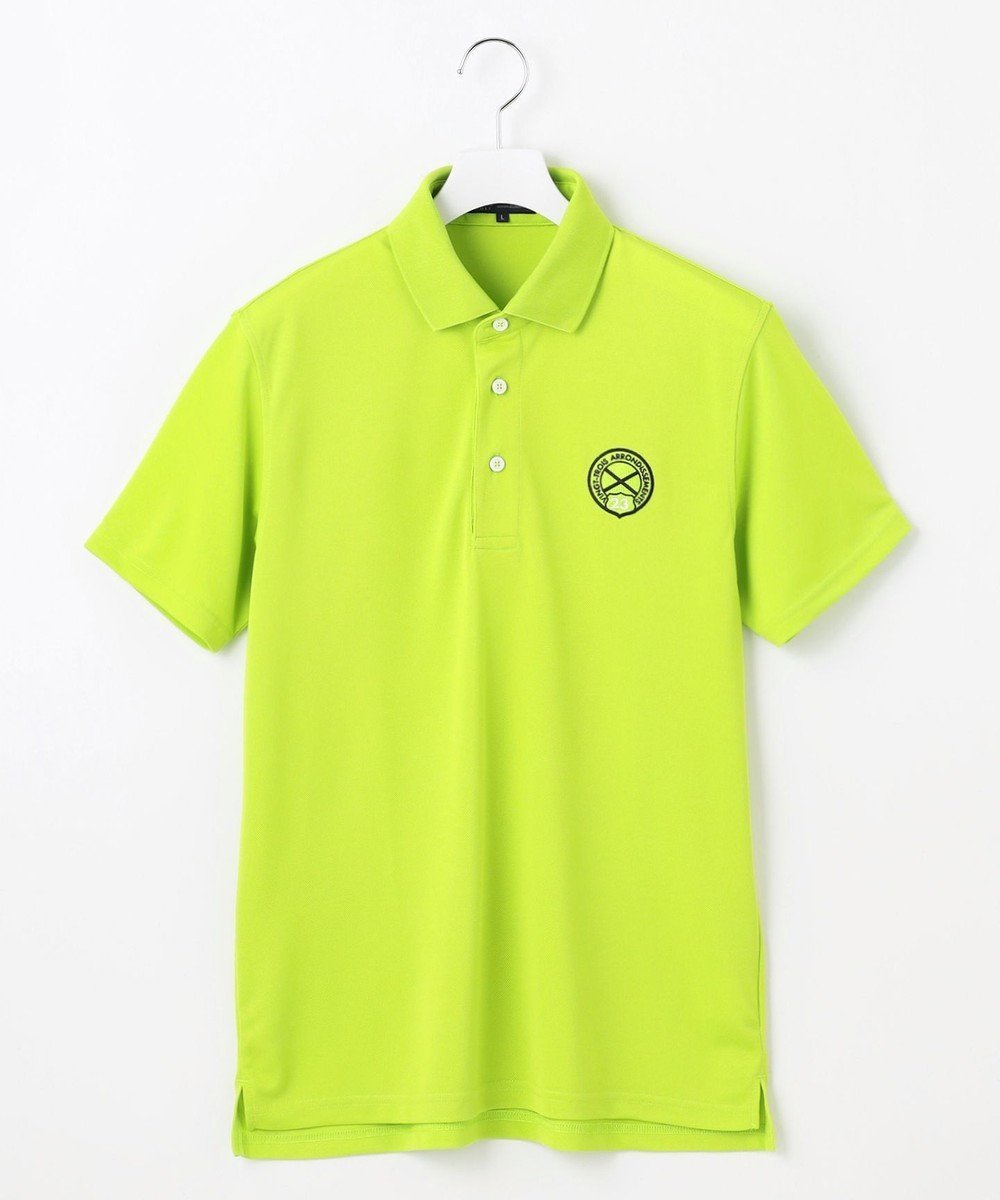 【23区 ゴルフ/23区GOLF / MEN】の【MEN】【吸水速乾/UVカット】色で楽しむゴルフ!カラバリ豊富な半袖ポロシャツ インテリア・キッズ・メンズ・レディースファッション・服の通販 founy(ファニー) 　ファッション　Fashion　メンズファッション　Men's Style Online　トップス・カットソー　Tops/Tshirt/Men　シャツ　Shirts　ポロシャツ　Polo Shirts　ゴルフ　Golf　シンプル　Simple　ベーシック　Basic　ポロシャツ　Polo Shirt　エレガント 上品　Elegant　半袖　Short Sleeve　吸水　Water Absorption　A/W・秋冬　Aw・Autumn/Winter・Fw・Fall-Winter　黄緑系|ID: prp329100004444743 ipo3291000000032649515