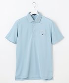【23区 ゴルフ/23区GOLF / MEN】の【MEN】【吸水速乾/UVカット】色で楽しむゴルフ!カラバリ豊富な半袖ポロシャツ サックスブルー系|ID: prp329100004444743 ipo3291000000032649516
