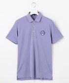 【23区 ゴルフ/23区GOLF / MEN】の【MEN】【吸水速乾/UVカット】色で楽しむゴルフ!カラバリ豊富な半袖ポロシャツ ライラック系|ID: prp329100004444743 ipo3291000000032649517