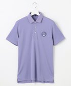 【23区 ゴルフ/23区GOLF / MEN】の【MEN】【吸水速乾/UVカット】色で楽しむゴルフ!カラバリ豊富な半袖ポロシャツ ライラック系|ID: prp329100004444743 ipo3291000000032990405