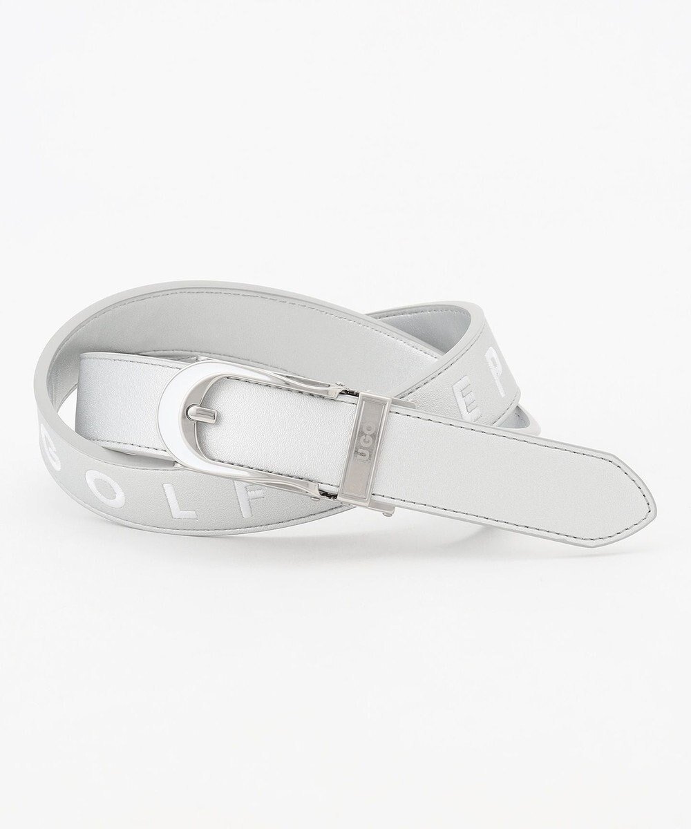 【23区 ゴルフ/NIJYUSANKU GOLF】の【WOMEN】アジャストバックルベルト インテリア・キッズ・メンズ・レディースファッション・服の通販 founy(ファニー) 　ファッション　Fashion　レディースファッション　Fashion for Women　バッグ　Bags　ベルト&ウエストマーク　Belts & Waist Accessories　シンプル　Simple, Minimal　シルバー系|ID: prp329100004444927 ipo3291000000034387715