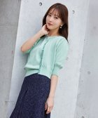 【トッカ/TOCCA】の【UVカット・接触冷感・洗える】BALOON ニットカーディガン 人気、トレンドファッション・服の通販 founy(ファニー) ファッション Fashion レディースファッション WOMEN トップス・カットソー Tops/Tshirt ニット Knit Tops カーディガン Cardigans 2025年 2025 2025春夏・S/S Ss,Spring/Summer,2025 カーディガン Cardigan バルーン Balloon 夏 Summer 春 Spring S/S・春夏 Ss・Spring/Summer 洗える Washable thumbnail ライトグリーン系|ID: prp329100004445165 ipo3291000000031633410