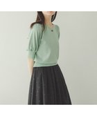【トッカ/TOCCA】の【UVカット・接触冷感・洗える】BALOON ニットプルオーバー ライトグリーン系|ID: prp329100004445167 ipo3291000000032119623