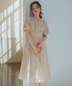 【フェルゥ/Feroux】の【洗える】バルーンスリーブ ワンピース ベージュ系|ID: prp329100004445168 ipo3291000000031780617