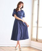 【フェルゥ/Feroux】の【洗える】バルーンスリーブ ワンピース ネイビー系|ID: prp329100004445168 ipo3291000000031935868