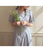 【フェルゥ/Feroux】の【洗える】バルーンスリーブ ワンピース 人気、トレンドファッション・服の通販 founy(ファニー) ファッション Fashion レディースファッション Ladies' Fashion Online ワンピース Dress おすすめ Recommend オケージョン Occasion シンプル Simple スリーブ Sleeve デコルテ Decolletage バルーン Balloon パール Pearl フロント Front ベーシック Basic エレガント 上品 Elegant 夏 Summer 春 Spring S/S・春夏 Ss・Spring/Summer 洗える Washable 無地 Plain Color thumbnail スカイブルー系|ID: prp329100004445168 ipo3291000000032657068