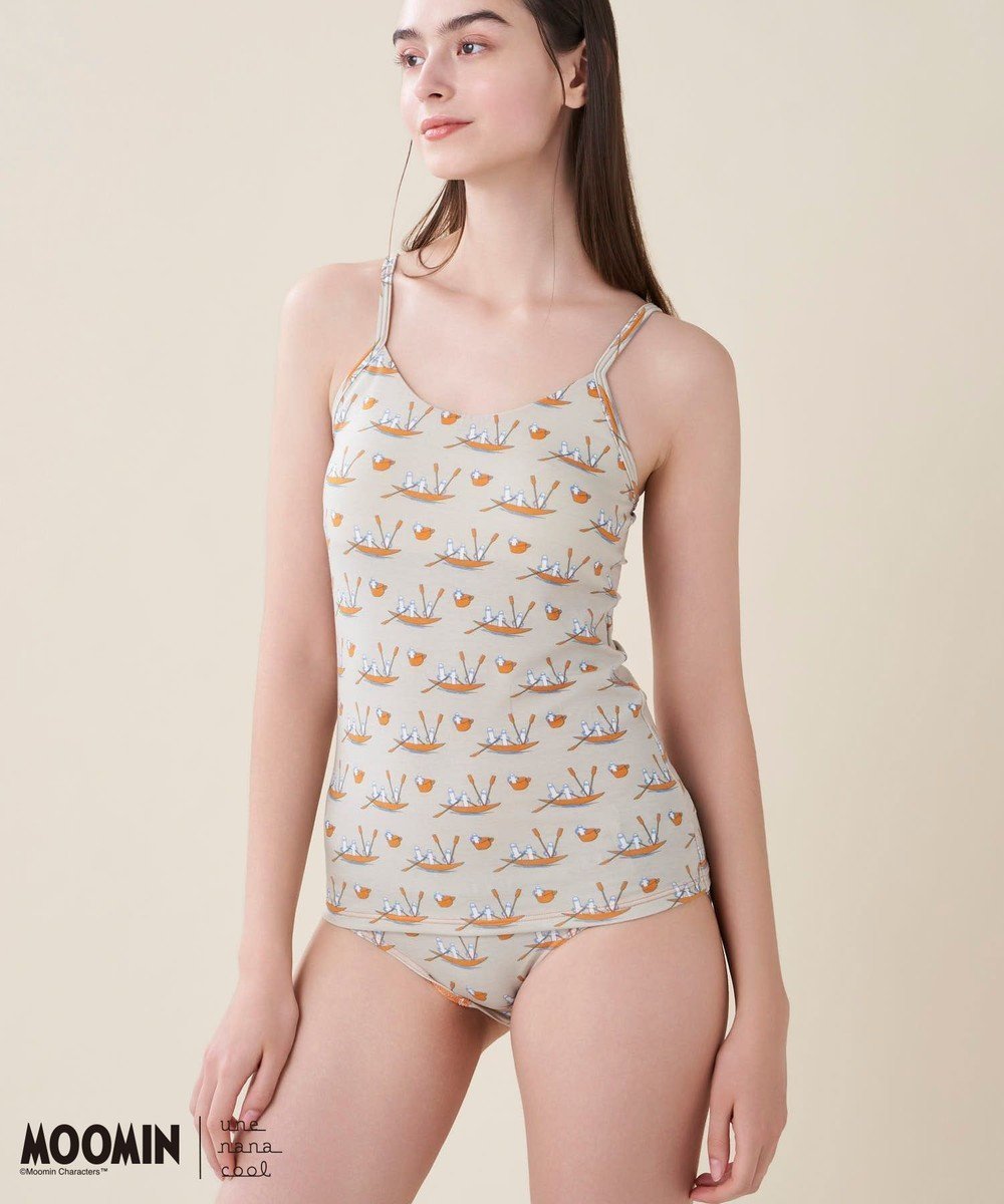 【ウンナナクール/une nana cool】の【ムーミン】MOOMIN × une nana ccol カップ付キャミソール インテリア・キッズ・メンズ・レディースファッション・服の通販 founy(ファニー) 　ファッション　Fashion　レディースファッション　WOMEN　トップス・カットソー　Tops/Tshirt　キャミソール / ノースリーブ　No Sleeves　アンダー　Under　インナー　Inner　キャミソール　Camisole　スウェット　Sweat　パーカー　Hoodie　おすすめ　Recommend　お家時間・ステイホーム　Home Time/Stay Home　BE|ID: prp329100004445193 ipo3291000000031923902