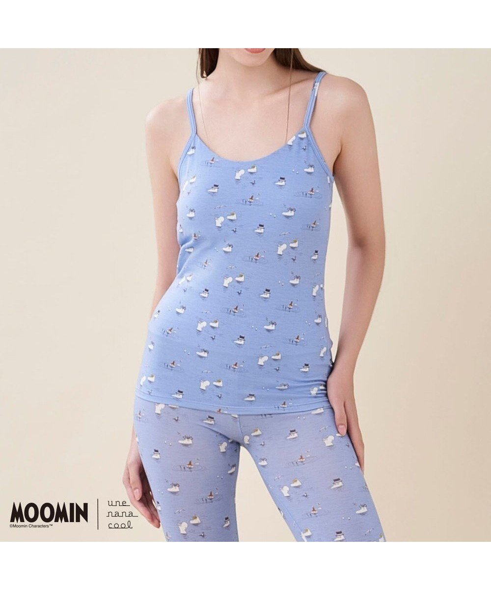 【ウンナナクール/une nana cool】の【ムーミン】MOOMIN × une nana ccol カップ付キャミソール インテリア・キッズ・メンズ・レディースファッション・服の通販 founy(ファニー) 　ファッション　Fashion　レディースファッション　WOMEN　トップス・カットソー　Tops/Tshirt　キャミソール / ノースリーブ　No Sleeves　アンダー　Under　インナー　Inner　キャミソール　Camisole　スウェット　Sweat　パーカー　Hoodie　おすすめ　Recommend　お家時間・ステイホーム　Home Time/Stay Home　OB|ID: prp329100004445193 ipo3291000000031923904