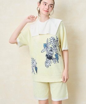 【ウンナナクール/une nana cool】 【ムーミン】MOOMIN × une nana ccol プルオーバー ハーフパンツセット人気、トレンドファッション・服の通販 founy(ファニー) ファッション Fashion レディースファッション WOMEN パンツ Pants ハーフ / ショートパンツ Short Pants 春 Spring コラボ Collaboration なめらか Smooth ハーフ Half パジャマ Pajamas ボトム Bottom おすすめ Recommend 夏 Summer |ID:prp329100004445200