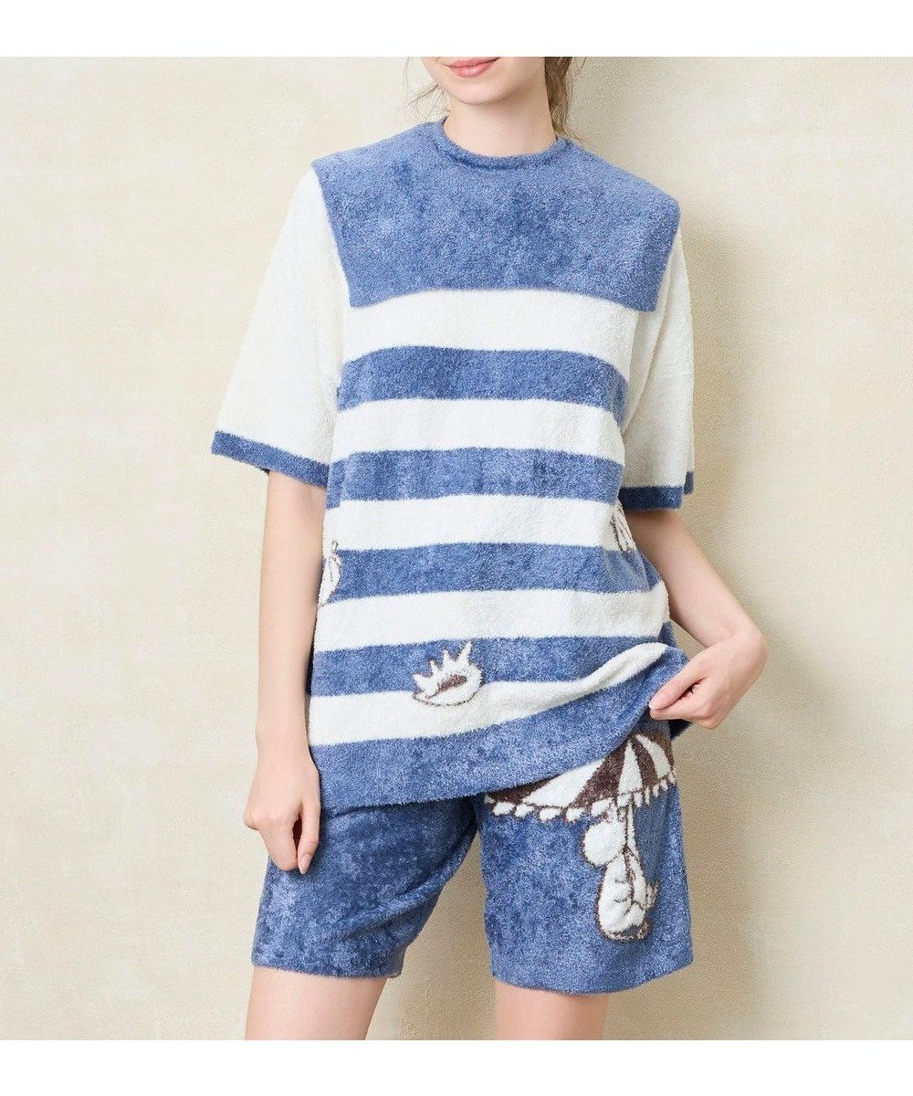 【ウンナナクール/une nana cool】の【ムーミン】MOOMIN × une nana ccol プルオーバー ハーフパンツセット インテリア・キッズ・メンズ・レディースファッション・服の通販 founy(ファニー) 　ファッション　Fashion　レディースファッション　WOMEN　パンツ　Pants　ハーフ / ショートパンツ　Short Pants　春　Spring　コラボ　Collaboration　なめらか　Smooth　ハーフ　Half　パジャマ　Pajamas　ボトム　Bottom　おすすめ　Recommend　夏　Summer　KO|ID: prp329100004445200 ipo3291000000031923920