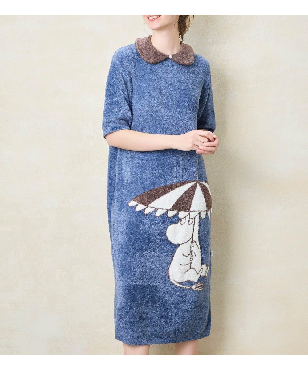 【ウンナナクール/une nana cool】の【ムーミン】MOOMIN × une nana ccol なめらかふわふわワンピース インテリア・キッズ・メンズ・レディースファッション・服の通販 founy(ファニー) 　ファッション　Fashion　レディースファッション　WOMEN　ワンピース　Dress　春　Spring　コラボ　Collaboration　なめらか　Smooth　おすすめ　Recommend　夏　Summer　KO|ID: prp329100004445202 ipo3291000000031923938