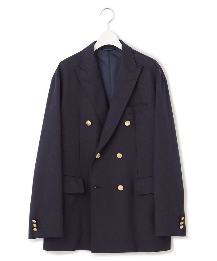 【ジェイプレスヨークストリート/J.PRESS YORK STREET】の【UNISEX】ネイビーブレザー / ダブル / 金釦 インテリア・キッズ・メンズ・レディースファッション・服の通販 founy(ファニー) https://founy.com/ ファッション Fashion レディースファッション WOMEN アウター Coat Outerwear ジャケット Jackets テーラードジャケット Tailored Jackets 春 Spring シンプル Simple ジャケット Jacket ストレッチ Stretch ダブル Double ブルゾン Blouson モダン Modern ユニセックス Unisex リラックス Relax S/S・春夏 Ss・Spring/Summer 夏 Summer ビジネス 仕事 通勤 Business |ID: prp329100004445213 ipo3291000000031986122