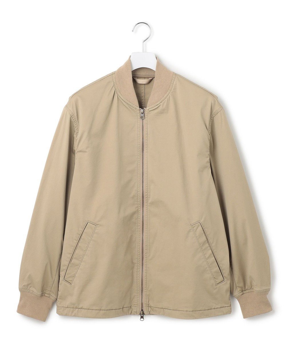 【ジェイプレスヨークストリート/J.PRESS YORK STREET】の【UNISEX】サテンストレッチ MA-1 ブルゾン インテリア・キッズ・メンズ・レディースファッション・服の通販 founy(ファニー) 　ファッション　Fashion　レディースファッション　WOMEN　アウター　Coat Outerwear　ジャケット　Jackets　ブルゾン　Blouson/Jackets　MA-1　MA-1　ユニセックス　Unisex　インナー　Inner　サテン　Satin　ジャケット　Jacket　スウェット　Sweat　ストレッチ　Stretch　スピンドル　Spindle　ブルゾン　Blouson　夏　Summer　春　Spring　S/S・春夏　Ss・Spring/Summer　ベージュ系|ID: prp329100004445214 ipo3291000000031875599