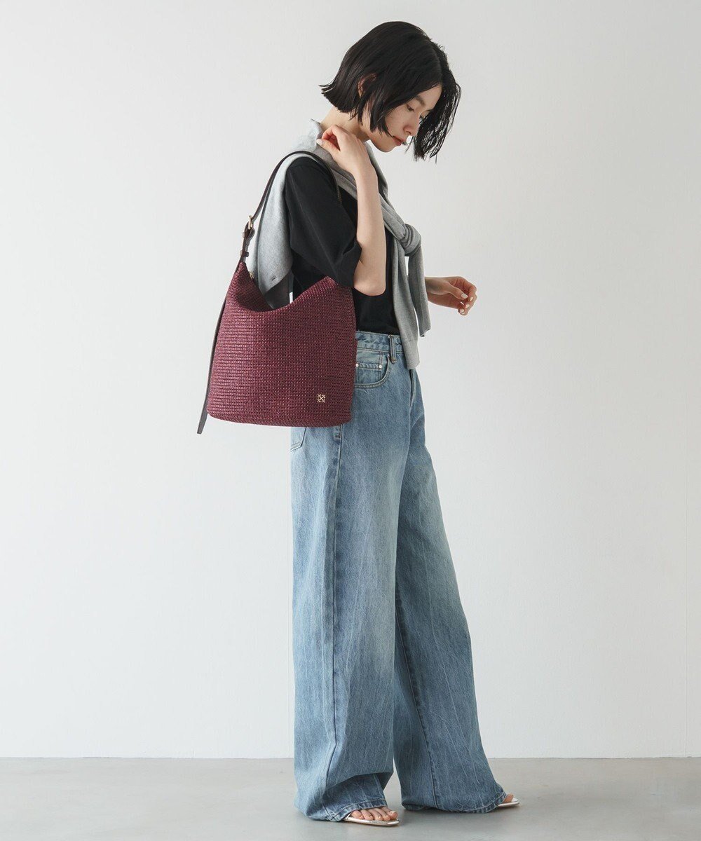 【ラシット/russet】の【2025SS新作】ナイロンカゴショルダーバッグ(CE-1545) インテリア・キッズ・メンズ・レディースファッション・服の通販 founy(ファニー) 　ファッション　Fashion　レディースファッション　WOMEN　傘　Umbrella　軽量　Lightweight　ショルダー　Shoulder　シルバー　Silver　シンプル　Simple　スマート　Smart　手帳　Pocket Book　プレート　Plate　ポケット　Pocket　ラフィア　Raffia　再入荷　Restock/Back In Stock/Re Arrival　おすすめ　Recommend　日本製　Made In Japan　夏　Summer　2025年　2025　2025春夏・S/S　Ss,Spring/Summer,2025　Bordeaux|ID: prp329100004445258 ipo3291000000031070385