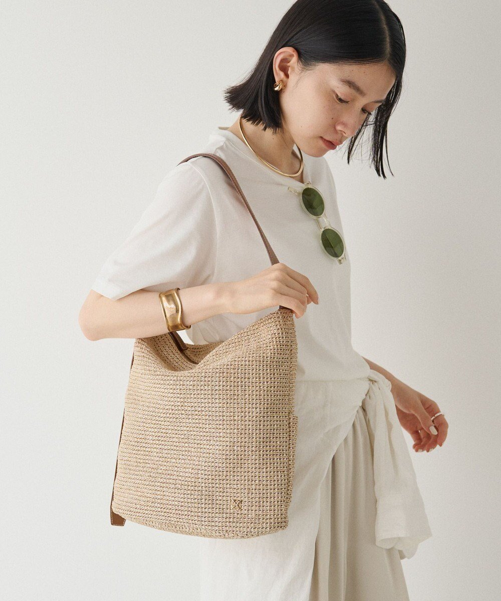 【ラシット/russet】の【2025SS】ナイロンカゴショルダーバッグ(CE-1545) インテリア・キッズ・メンズ・レディースファッション・服の通販 founy(ファニー) 　ファッション　Fashion　レディースファッション　Ladies' Fashion Online　傘　Umbrella　軽量　Lightweight　ショルダー　Shoulder　シルバー　Silver　シンプル　Simple　スマート　Smart　手帳　Pocket Book　プレート　Plate　ポケット　Pocket　ラフィア　Raffia　再入荷　Restock/Back In Stock/Re Arrival　おすすめ　Recommend　日本製　Made In Japan　夏　Summer　2025年　2025　2025春夏・S/S　Ss,Spring/Summer,2025　Ivory|ID: prp329100004445258 ipo3291000000032575255
