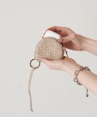 【ラシット/russet】の【2025SS】カラビナ付き カゴラウンドマルチケース(Z-213) Ivory|ID: prp329100004445272 ipo3291000000032378526