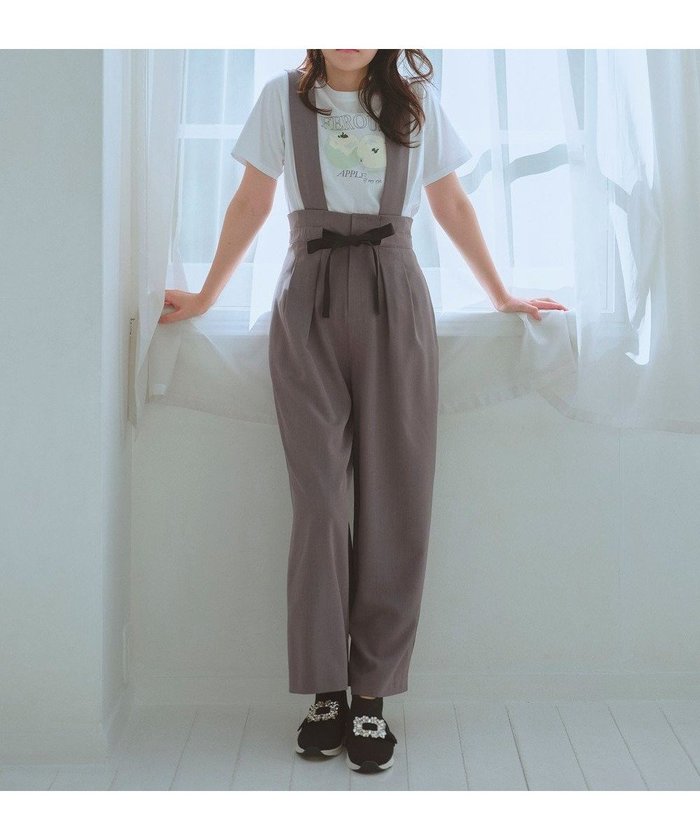 【フェルゥ/Feroux】の【2way・洗える】サス付きリボンパンツ インテリア・キッズ・メンズ・レディースファッション・服の通販 founy(ファニー) https://founy.com/ ファッション Fashion レディースファッション WOMEN パンツ Pants おすすめ Recommend サスペンダー Suspenders シンプル Simple トレンド Trend マニッシュ Mannish リボン Ribbon エレガント 上品 Elegant 夏 Summer 春 Spring S/S・春夏 Ss・Spring/Summer 洗える Washable |ID: prp329100004445334 ipo3291000000031176185