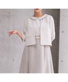 【トッカ/TOCCA】の【洗える】BRIGHT LUMINOUS 七分袖ジャケット ベージュ系|ID: prp329100004445341 ipo3291000000031923771