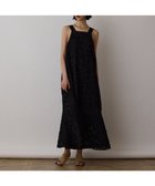 【グレース コンチネンタル/GRACE CONTINENTAL】のテープ刺繍メッシュワンピース 人気、トレンドファッション・服の通販 founy(ファニー) ファッション Fashion レディースファッション WOMEN ワンピース Dress アメリカン American 春 Spring カットソー Cut And Sew シンプル Simple スクエア Square スリーブ Sleeve チュール Tulle トレンド Trend フェミニン Feminine フレア Flare ブルゾン Blouson メッシュ Mesh ロング Long S/S・春夏 Ss・Spring/Summer 夏 Summer thumbnail ブラック|ID: prp329100004445374 ipo3291000000031640542