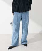 【グリーンパークス/Green Parks】の・SUGAR SPOON ハート抜染ptデニム Indigo|ID: prp329100004445386 ipo3291000000031991864