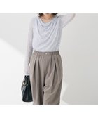 【グリーンパークス/Green Parks】の・SUGAR SPOON ドレープレースプルオーバ 人気、トレンドファッション・服の通販 founy(ファニー) ファッション Fashion レディースファッション WOMEN トップス・カットソー Tops/Tshirt シャツ/ブラウス Shirts/Blouses ロング / Tシャツ T-Shirts カットソー Cut and Sewn おすすめ Recommend カットソー Cut And Sew フェミニン Feminine フラワー Flower フロント Front ポケット Pocket モチーフ Motif レース Race 今季 This Season 夏 Summer 春 Spring S/S・春夏 Ss・Spring/Summer 透かし Watermark thumbnail Light Gray|ID: prp329100004445390 ipo3291000000031638182