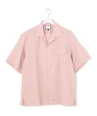 【ジェイプレスヨークストリート/J.PRESS YORK STREET】の【UNISEX】コットンボイル オープンカラーシャツ ピンク系|ID: prp329100004445464 ipo3291000000031926495