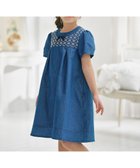 【組曲 / KIDS/KUMIKYOKU】の【110-140㎝】レースコンビデニム ワンピース ブルー|ID: prp329100004446224 ipo3291000000034495544