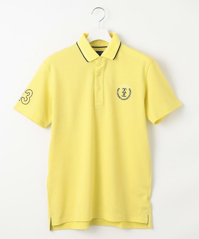 【23区 ゴルフ/23区GOLF / MEN】の【MEN】【吸水速乾/UVケア】動きやすさと機能性を兼ね備えた王道のナンバリングカノコポロシャツ インテリア・キッズ・メンズ・レディースファッション・服の通販 founy(ファニー) https://founy.com/ ファッション Fashion メンズファッション Fashion for Men トップス・カットソー Cut & Sew Tops メンズシャツ Shirts ポロシャツ / きれいめカジュアルスタイル Polo Shirts イエロー Yellow 春 Spring 吸水 Absorbent, Quick-Dry シンプル Simple, Minimal ストレッチ Stretch, Stretchy Fabric スリム Slim, Slim Fit ターコイズ Turquoise, Blue-Green パターン Pattern, Design Print フィット Fit, Slim Fit ベスト Vest, Waistcoat ポロシャツ Polo Shirt, Collared Tee S/S・春夏 SS, Spring/Summer, Warm Season 夏 Summer ゴルフ Golf |ID: prp329100004446240 ipo3291000000033275554