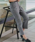 【ティアクラッセ/Tiaclasse】の【洗える】テーパードパンツ チャコール|ID: prp329100004446344 ipo3291000000031930383