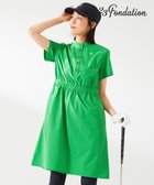 【23区 ゴルフ/NIJYUSANKU GOLF】の【23Fondation/WOMEN】一枚でスタイリングが完成!快適ワンピース オールシーズン使える 人気、トレンドファッション・服の通販 founy(ファニー) ファッション Fashion レディースファッション Fashion for Women ワンピース Dresses アクセサリー Fashion Accessories インナー Innerwear 春 Spring ギャザー Gathered, Ruffled シンプル Simple, Minimal スカーフ Scarf, Neckwear ストレッチ Stretch, Stretchy Fabric タフタ Taffeta, Structured Fabric バランス Balance, Style Balance ブラウジング Blouson Silhouette, Cinched Waist S/S・春夏 SS, Spring/Summer, Warm Season 夏 Summer thumbnail グリーン系|ID: prp329100004446355 ipo3291000000034202100