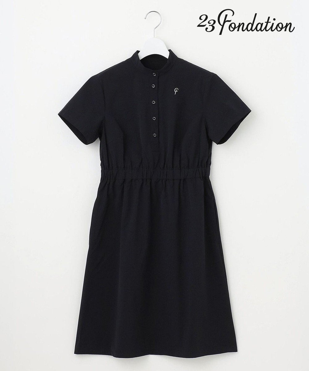 【23区 ゴルフ/NIJYUSANKU GOLF】の【23Fondation/WOMEN】一枚でスタイリングが完成!快適ワンピース オールシーズン使える インテリア・キッズ・メンズ・レディースファッション・服の通販 founy(ファニー) ファッション Fashion レディースファッション Fashion for Women ワンピース Dresses アクセサリー Fashion Accessories インナー Innerwear 春 Spring ギャザー Gathered, Ruffled シンプル Simple, Minimal スカーフ Scarf, Neckwear ストレッチ Stretch, Stretchy Fabric タフタ Taffeta, Structured Fabric バランス Balance, Style Balance ブラウジング Blouson Silhouette, Cinched Waist S/S・春夏 SS, Spring/Summer, Warm Season 夏 Summer ネイビー系|ID: prp329100004446355 ipo3291000000034202103