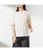 【ジェイ プレス/J.PRESS】の【洗える】BEZ空羽ストライプ クルーネック V開き ブラウス イエロー系1|ID: prp329100004446573 ipo3291000000032393796