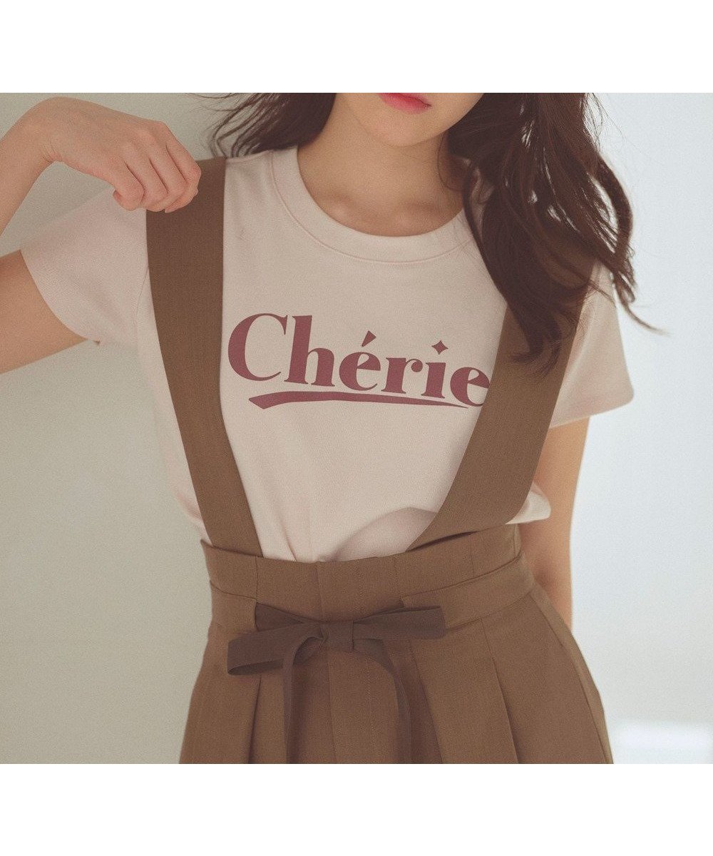 【フェルゥ/Feroux】のレタードプリントコンパクト Tシャツ インテリア・キッズ・メンズ・レディースファッション・服の通販 founy(ファニー) 　ファッション　Fashion　レディースファッション　Fashion for Women　トップス・カットソー　Cut & Sew Tops　シャツ・ブラウス・オフィスカジュアル　Elegant Blouses & Button-Ups　ロングTシャツ・Tシャツ　Longline T-Shirts & Tees　カットソー・ベーシックTシャツ　Cut-and-Sewn Tops / Stretch Tees & Basics　おすすめ　Recommended / Our Picks　カットソー　Cut and Sewn Top　コンパクト　Compact, Small Size　シンプル　Simple, Minimal　トレンド　Trend, Trending Now　フィット　Fit, Slim Fit　フェミニン　Feminine, Girly　フロント　Front, Front Design　夏　Summer　春　Spring　S/S・春夏　SS, Spring/Summer, Warm Season　ピンク系|ID: prp329100004446900 ipo3291000000033647632