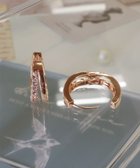 【ティアクラッセ/Tiaclasse】の【金属アレルギー対応/選べる2種類】ラインピアス ピンクゴールドB|ID: prp329100004446926 ipo3291000000031087724