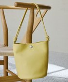 【トプカピ/TOPKAPI】の【Breath TOPKAPI】シュリンクレザー ノットハンドル 2way ショルダーバッグ イエロー|ID: prp329100004446933 ipo3291000000032556879