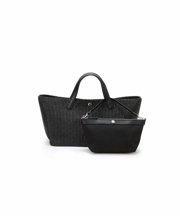 【トプカピ/TOPKAPI】の【Breath TOPKAPI】ワイド トート レザーハンドル カゴバッグ / ポーチ付き インテリア・キッズ・メンズ・レディースファッション・服の通販 founy(ファニー) https://founy.com/ ファッション Fashion レディースファッション WOMEN バッグ Bag ポーチ Pouches フォルム Form ポケット Pocket ポーチ Pouch モダン Modern ワイド Wide エレガント 上品 Elegant 軽量 Lightweight |ID: prp329100004446937 ipo3291000000031924138