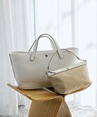 【トプカピ/TOPKAPI】の【Breath TOPKAPI】ワイド トート レザーハンドル カゴバッグ / ポーチ付き 人気、トレンドファッション・服の通販 founy(ファニー) ファッション Fashion レディースファッション WOMEN バッグ Bag ポーチ Pouches フォルム Form ポケット Pocket ポーチ Pouch モダン Modern ワイド Wide エレガント 上品 Elegant 軽量 Lightweight thumbnail ホワイト|ID: prp329100004446937 ipo3291000000031924143