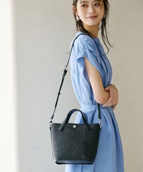 【トプカピ/TOPKAPI】 【Breath TOPKAPI】レザーハンドル ショルダー付き トート カゴバッグ人気、トレンドファッション・服の通販 founy(ファニー) ファッション Fashion レディースファッション WOMEN バッグ Bag NEW・新作・新着・新入荷 New Arrivals クール Cool ショルダー Shoulder シンプル Simple スタイリッシュ Stylish フォルム Form ポケット Pocket モダン Modern エレガント 上品 Elegant 軽量 Lightweight |ID:prp329100004446938