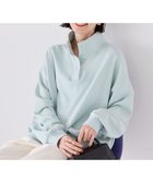【アメリカンホリック/AMERICAN HOLIC】の襟付き刺繍入りミニ裏毛プルオーバー Mint|ID: prp329100004446954 ipo3291000000031983142