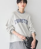 【アメリカンホリック/AMERICAN HOLIC】のEVANSTON ミニ裏毛プルオーバー Light Gray Mixture|ID: prp329100004446956 ipo3291000000031970041