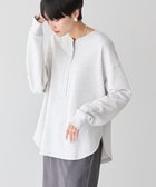 【アメリカンホリック/AMERICAN HOLIC】のヘンリーネックラウンドミニ裏毛プルオーバー Oatmeal|ID: prp329100004446961 ipo3291000000031963986