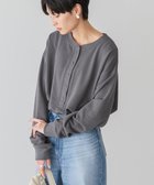 【アメリカンホリック/AMERICAN HOLIC】のヘンリーネックラウンドミニ裏毛プルオーバー 人気、トレンドファッション・服の通販 founy(ファニー) ファッション Fashion レディースファッション Ladies' Fashion Online トップス・カットソー Tops/Tshirt パーカ Sweats プルオーバー Pullover スウェット Sweat おすすめ Recommend インナー Inner スウェット Sweat ポケット Pocket ワンポイント One Point 再入荷 Restock/Back In Stock/Re Arrival 吸水 Water Absorption 夏 Summer 春 Spring S/S・春夏 Ss・Spring/Summer thumbnail Charcoal Gray|ID: prp329100004446961 ipo3291000000032581786