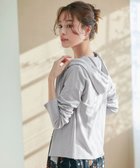 【ティアクラッセ/Tiaclasse】の【UVケア・接触冷感】“やみつき”ショートパーカー グレー|ID: prp329100004446979 ipo3291000000032599915