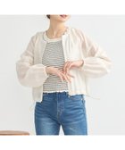 【アースミュージックアンドエコロジー/earth music&ecology】のシアーショートシャツブルゾン Off White|ID: prp329100004447004 ipo3291000000031783346