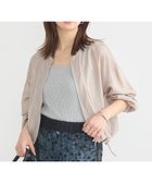 【アースミュージックアンドエコロジー/earth music&ecology】のシアーショートシャツブルゾン Gray Beige|ID: prp329100004447004 ipo3291000000031783348