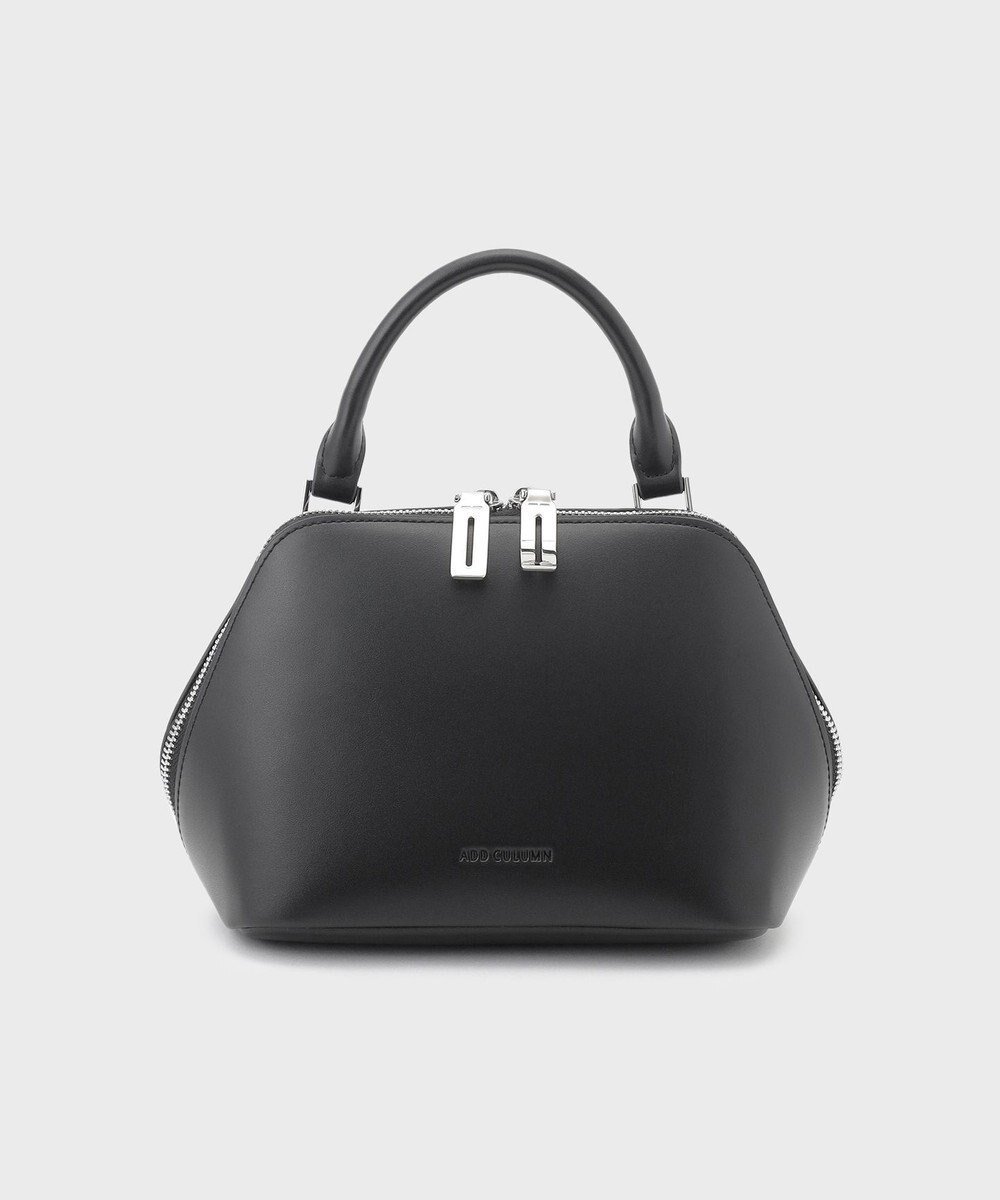 【グレース コンチネンタル/GRACE CONTINENTAL】のADD CULUMN BOSTON BAG インテリア・キッズ・メンズ・レディースファッション・服の通販 founy(ファニー) 　ファッション　Fashion　レディースファッション　WOMEN　バッグ　Bag　ハンドバッグ　Handbag　ベーシック　Basic　ブラック|ID: prp329100004447014 ipo3291000000031846929