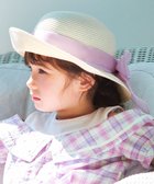 【エニファム/any FAM / KIDS】のリボン ブレード ハット エクリュ×ピンク|ID: prp329100004447320 ipo3291000000032633171