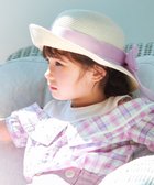 【エニィ/ANY / KIDS】のリボン ブレード ハット エクリュ×ピンク|ID: prp329100004447320 ipo3291000000034209897