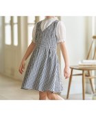 【組曲 / KIDS/KUMIKYOKU】の【110-140㎝】ギンガムドッキング ワンピース 人気、トレンドファッション・服の通販 founy(ファニー) ファッション Fashion キッズファッション Fashion for Kids ワンピース Dresses ギンガム Gingham, Gingham Fabric シアー Sheer, See-Through シフォン Chiffon, Lightweight Fabric シャーリング Shirring, Ruched チェック Check, Plaid, Tartan ドッキング Docking, Mixed Material エレガント 上品 Elegant 夏 Summer 春 Spring S/S・春夏 SS, Spring/Summer, Warm Season thumbnail ブラック系3|ID: prp329100004447322 ipo3291000000033653224