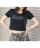 【ウィゴー/WEGO】のラインストーンチビリブT 人気、トレンドファッション・服の通販 founy(ファニー) ファッション Fashion レディースファッション WOMEN トップス・カットソー Tops/Tshirt シャツ/ブラウス Shirts/Blouses ロング / Tシャツ T-Shirts カットソー Cut and Sewn おすすめ Recommend カットソー Cut And Sew ショート Short ストーン Stone トレンド Trend レース Race 再入荷 Restock/Back In Stock/Re Arrival 半袖 Short Sleeve 夏 Summer 春 Spring S/S・春夏 Ss・Spring/Summer thumbnail ブラック|ID: prp329100004447742 ipo3291000000031951687